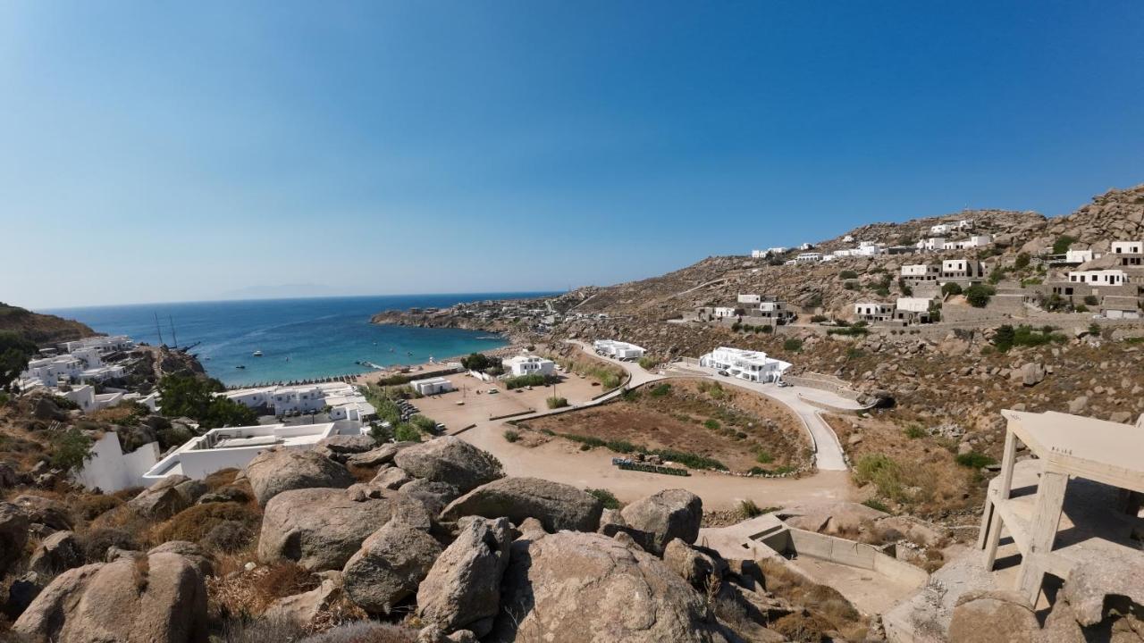 1Path Thea Mykonos Super Paradise Beach House Mykonos Town Exteriör bild