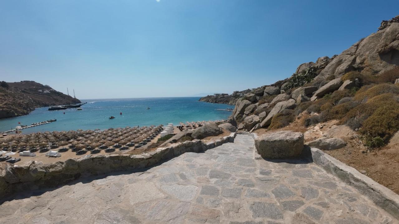 1Path Thea Mykonos Super Paradise Beach House Mykonos Town Exteriör bild