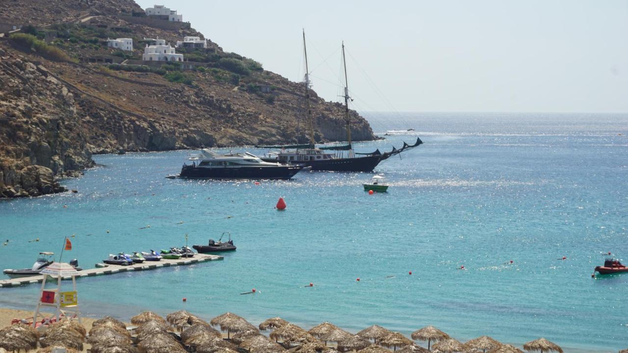 1Path Thea Mykonos Super Paradise Beach House Mykonos Town Exteriör bild