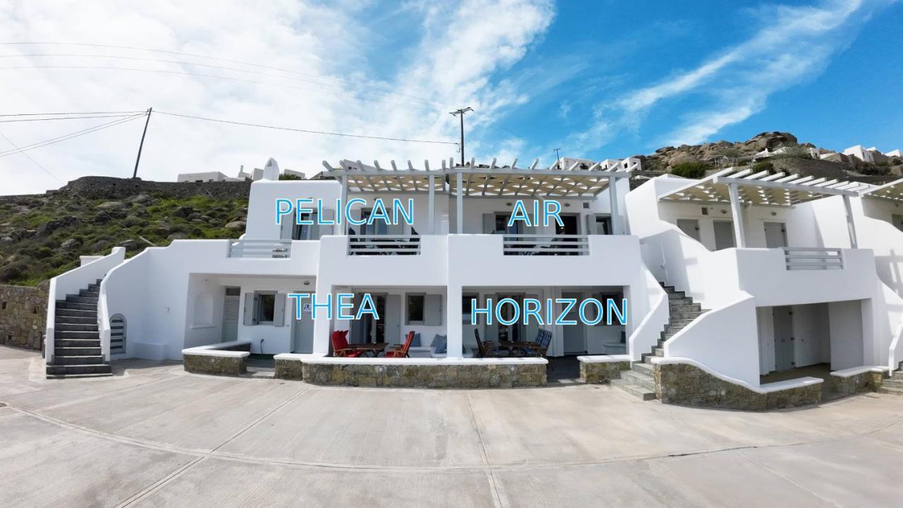 1Path Thea Mykonos Super Paradise Beach House Mykonos Town Exteriör bild
