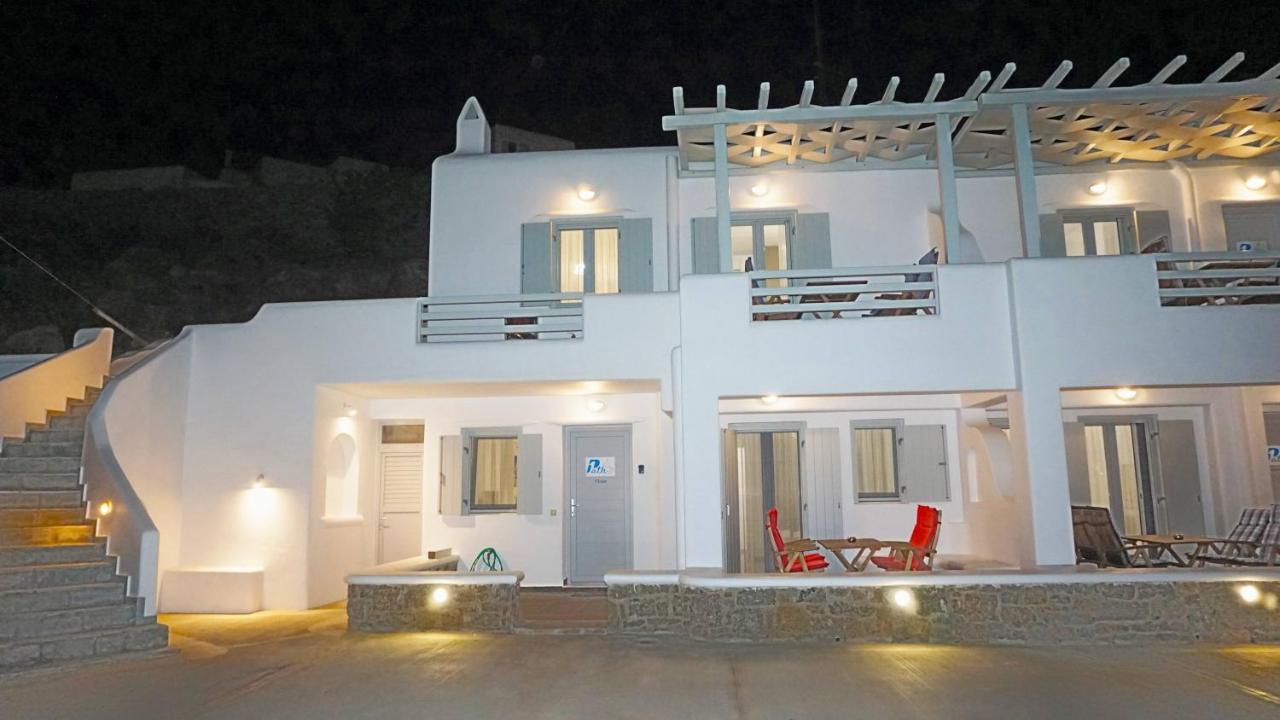 1Path Thea Mykonos Super Paradise Beach House Mykonos Town Exteriör bild